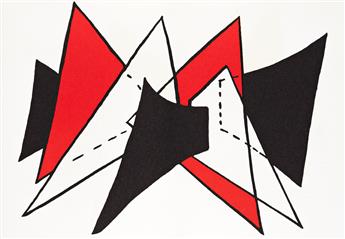 ALEXANDER CALDER Three volumes of Derrière le Miroir.